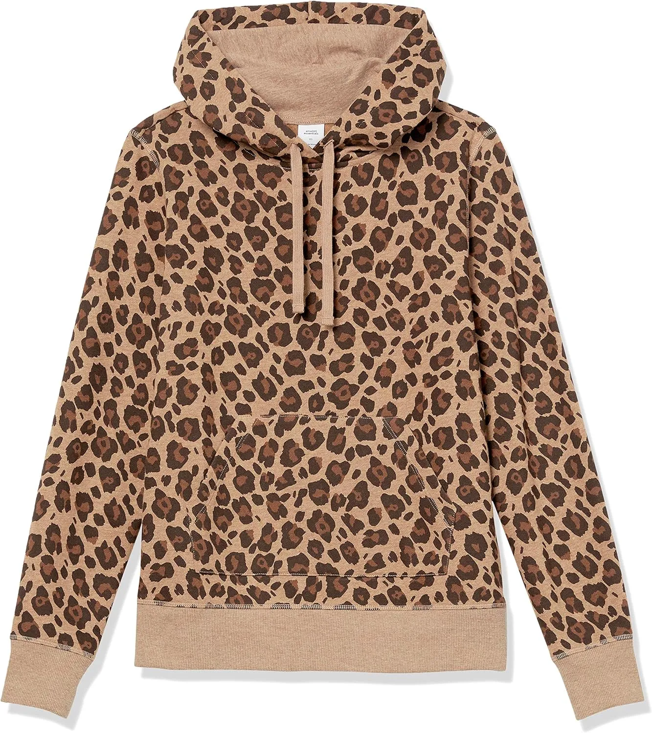 Amazon Essentials Women's Regular-Fit Fleece Pullover Hoodie (Available in Plus Size)