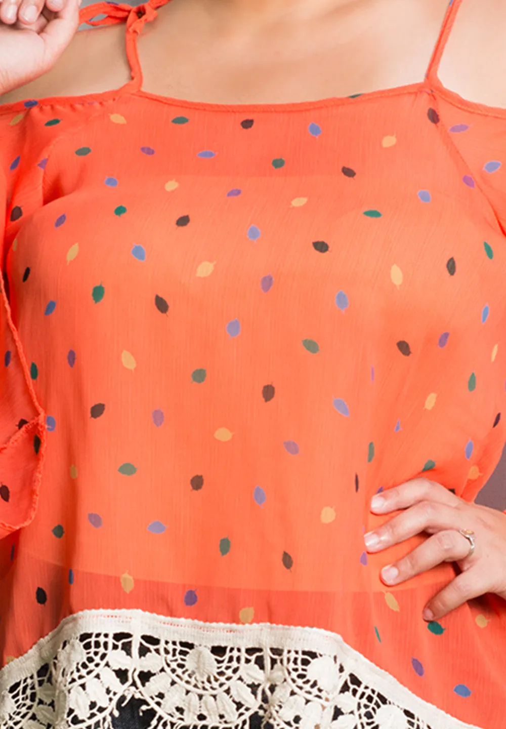 Autumn Chiffon Top