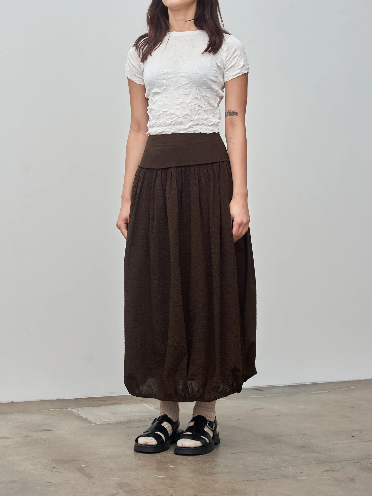 Balloon Skirt - Chocolate