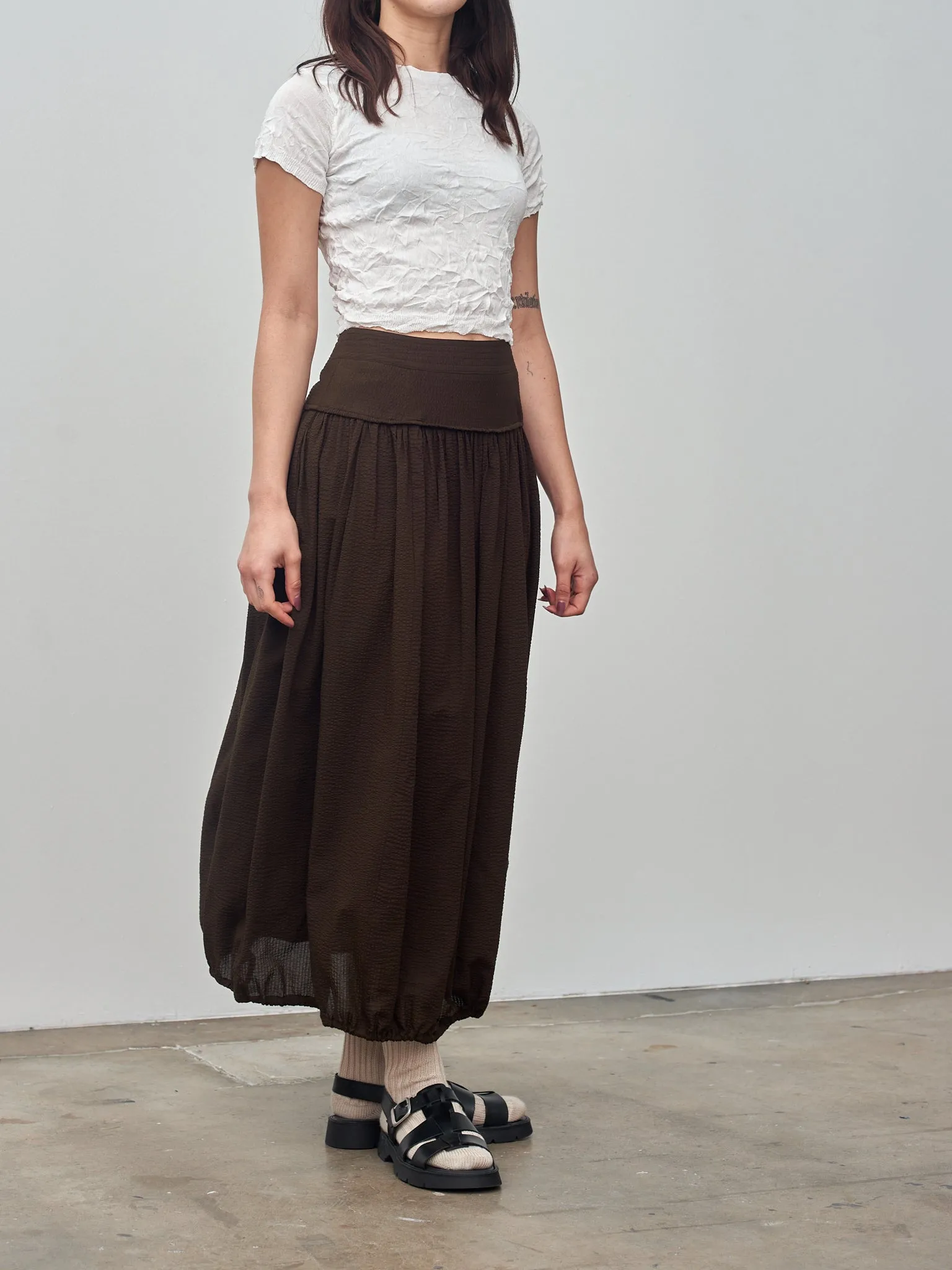 Balloon Skirt - Chocolate