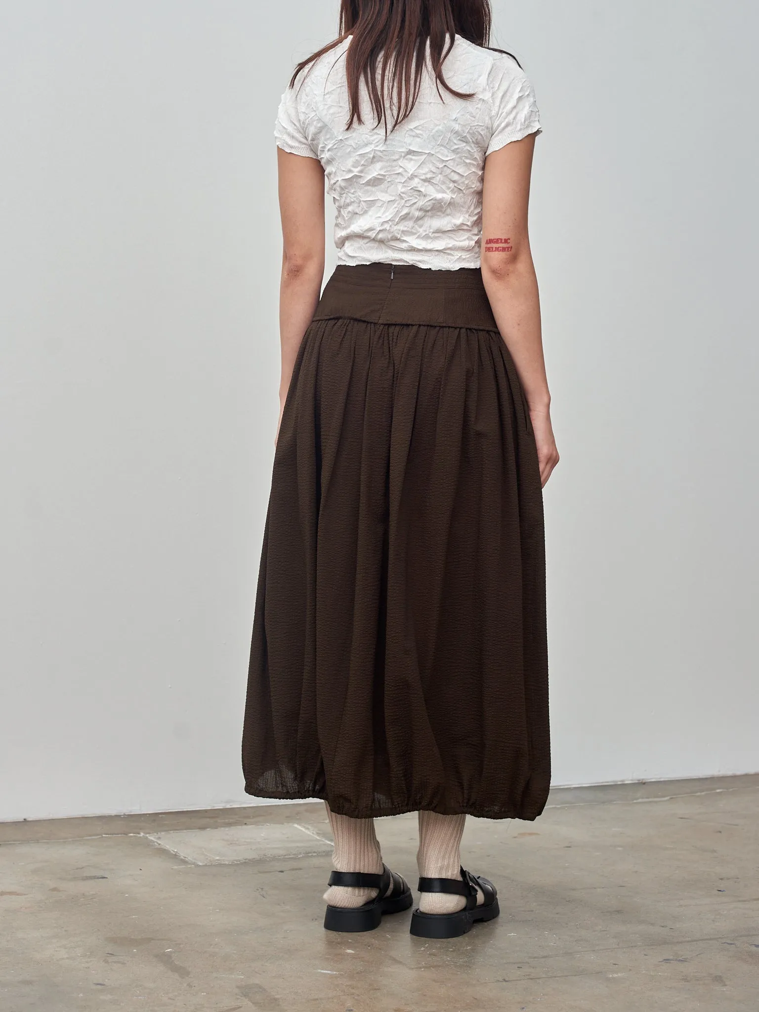 Balloon Skirt - Chocolate