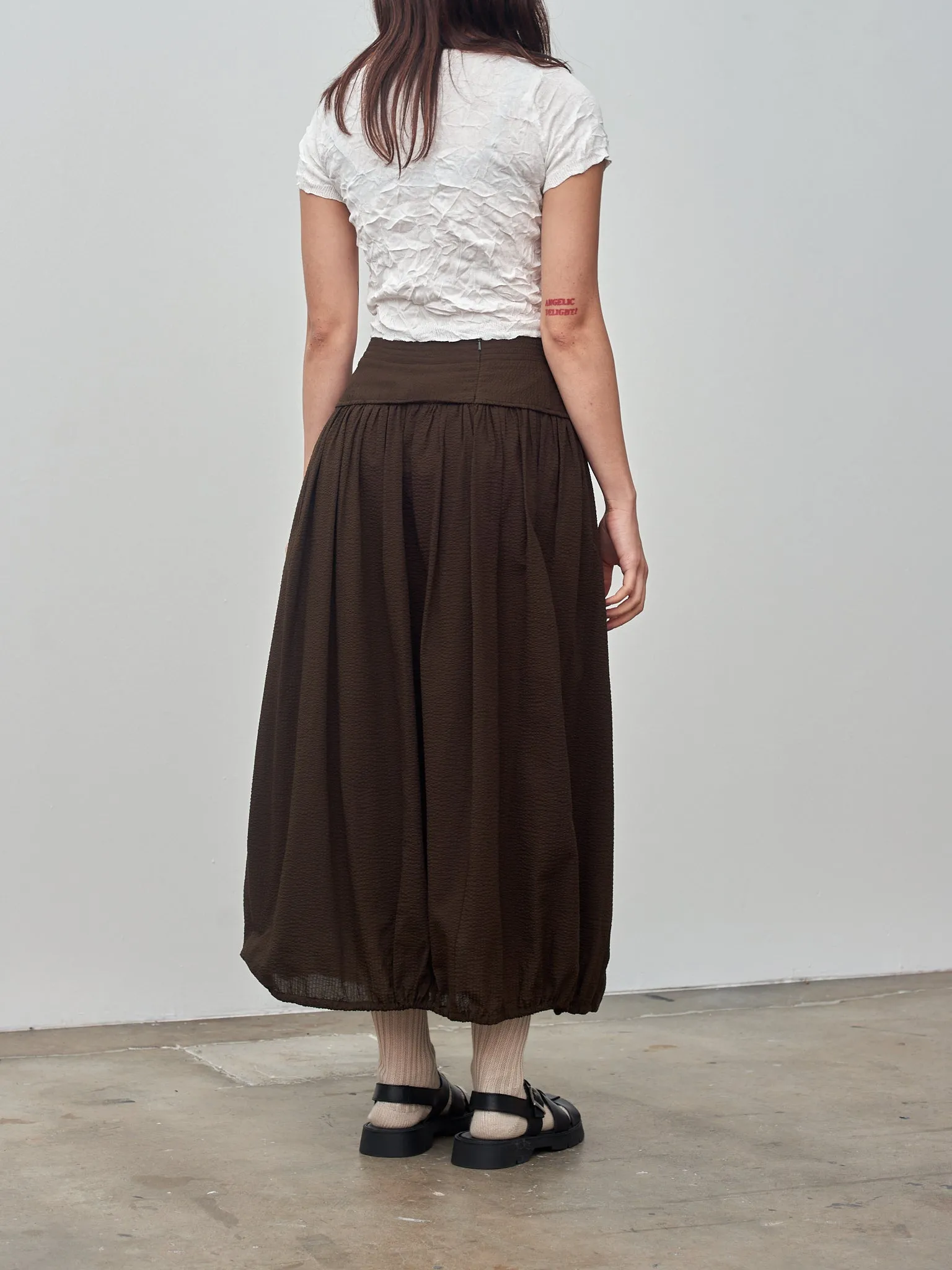 Balloon Skirt - Chocolate
