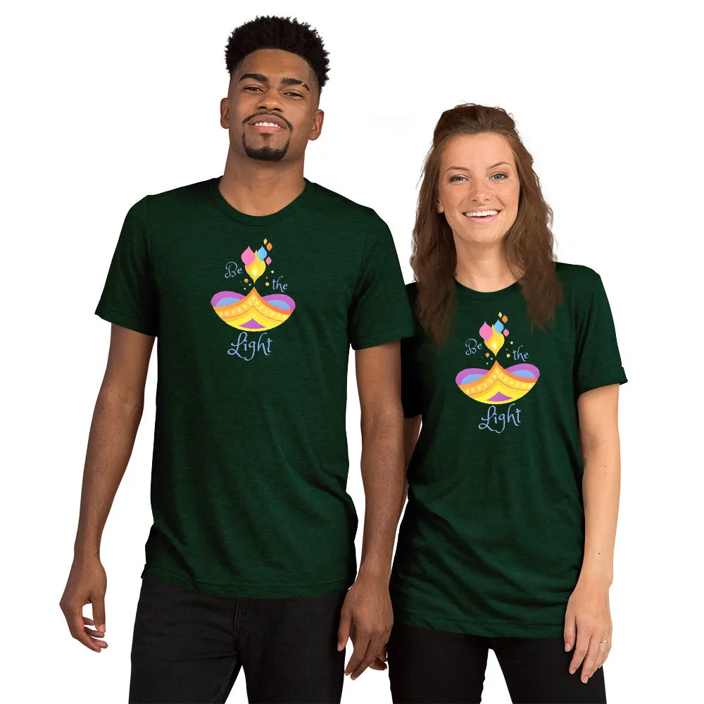 Be the Light - Short sleeve t-shirt, comfy, soft, fitted look