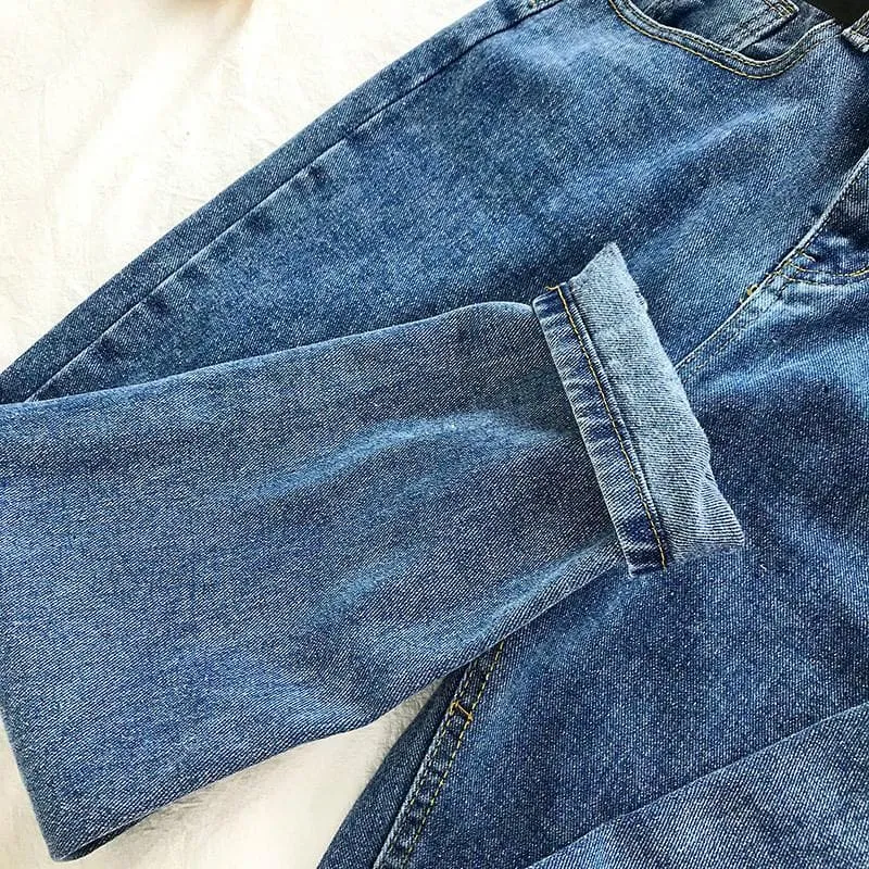 BF Style High Waist Jeans with Belt