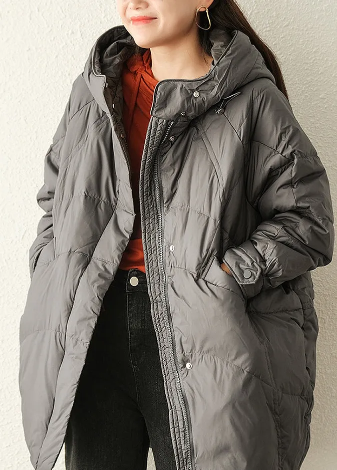 Black Puffer Coat, Puffer Jacket With Hoodie, Puffer Jacket Women