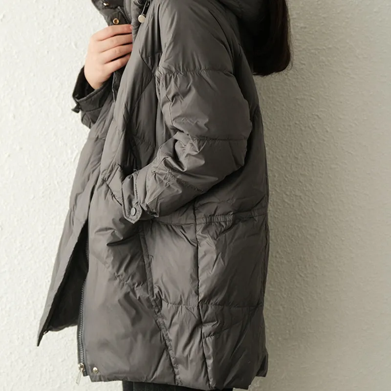 Black Puffer Coat, Puffer Jacket With Hoodie, Puffer Jacket Women
