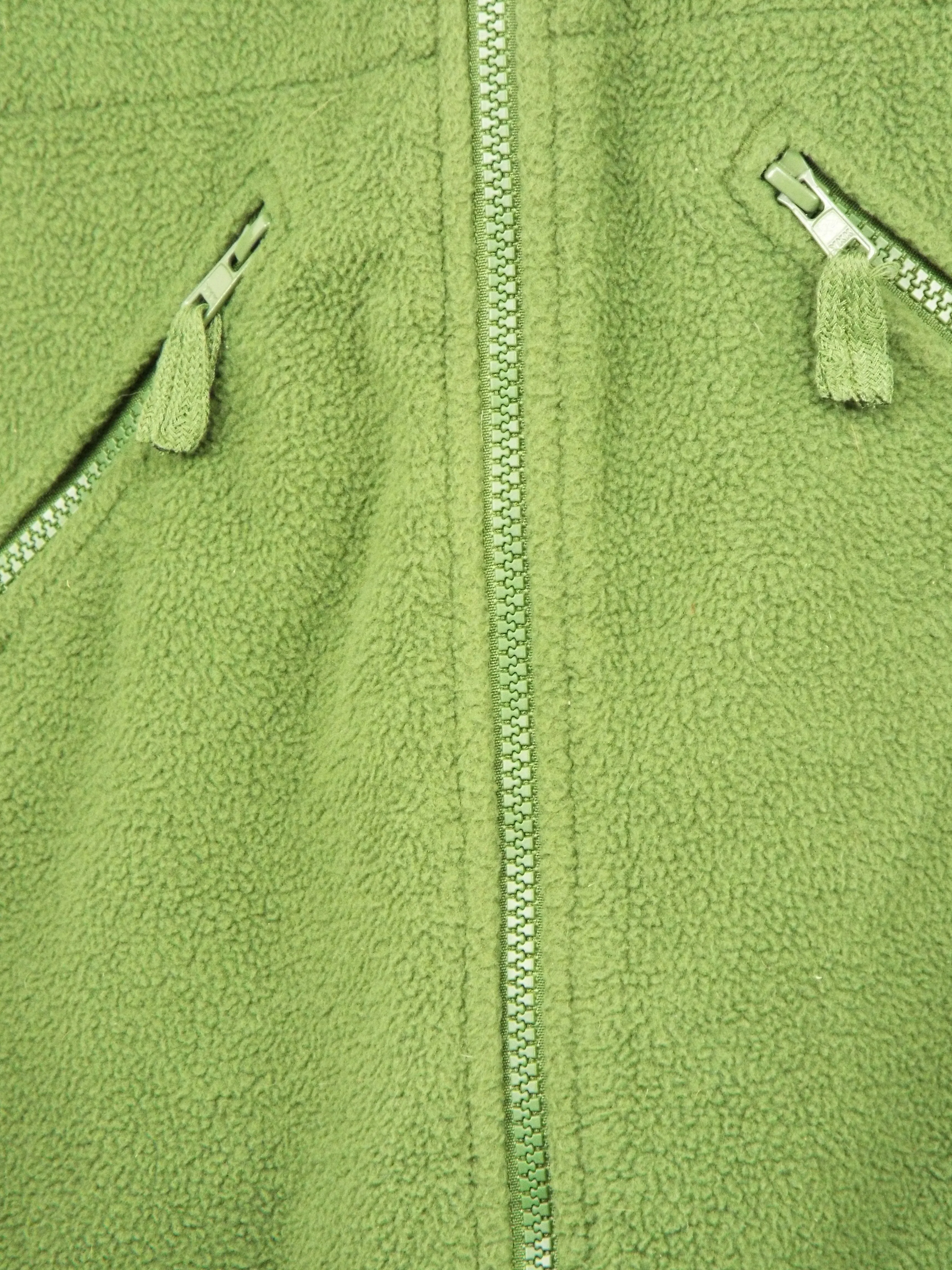 British Light Green Military Fleece Jacket - Thermal Liner