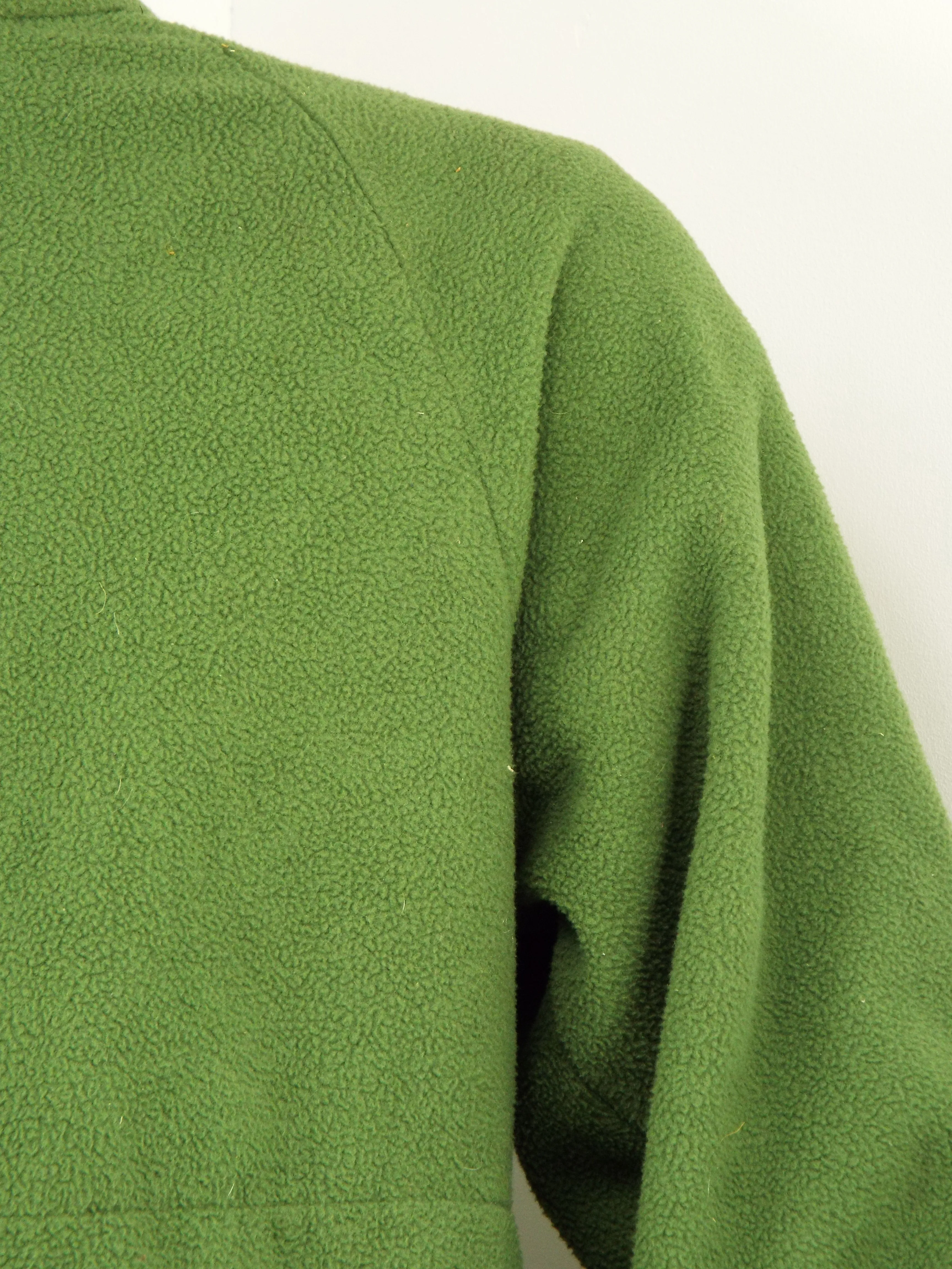 British Light Green Military Fleece Jacket - Thermal Liner