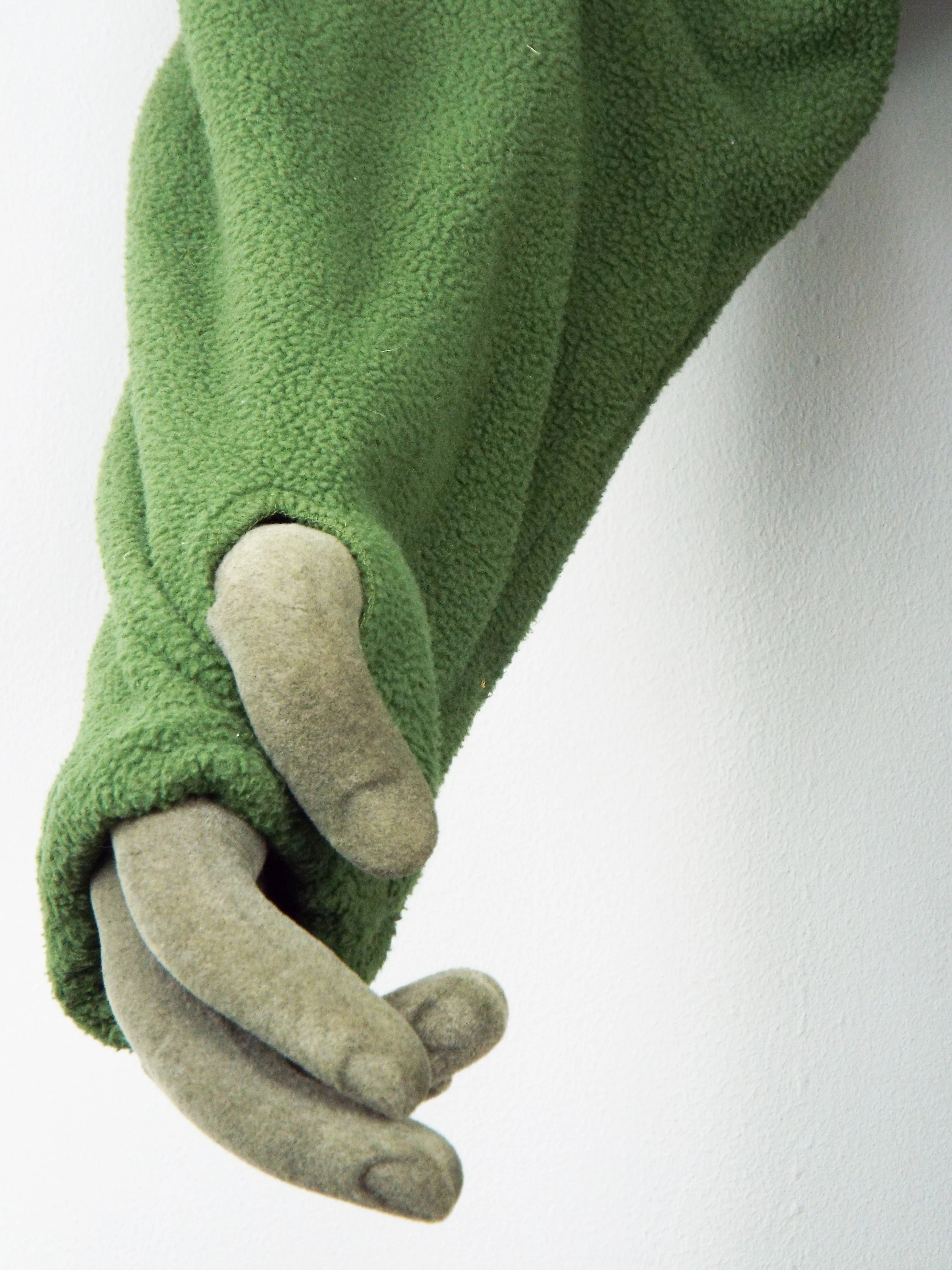 British Light Green Military Fleece Jacket - Thermal Liner