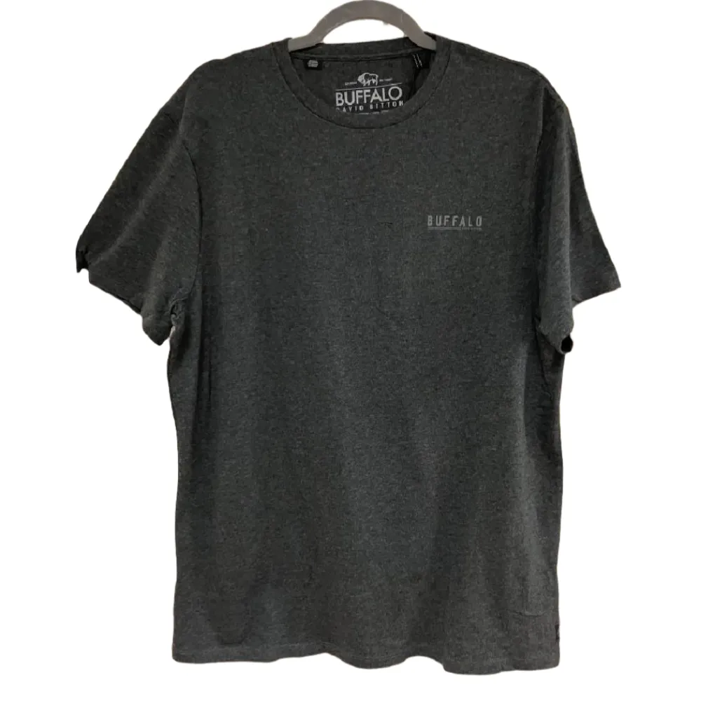 BUFFALO David Bitton Cotton T-Shirt - Grey