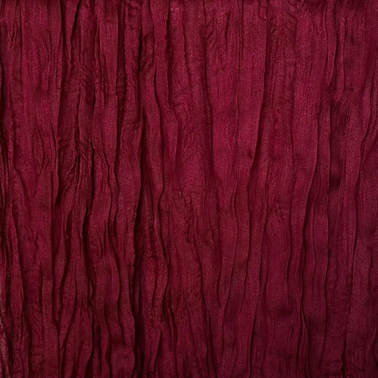 Burgundy <br> Cheesecloth Table Runner