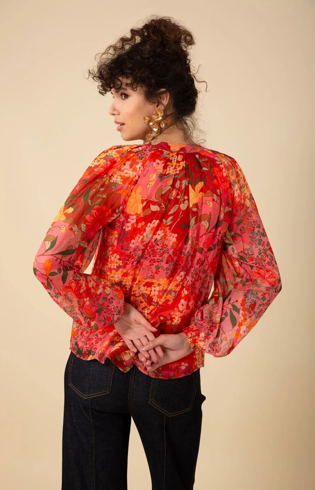 Carmen Chiffon Top