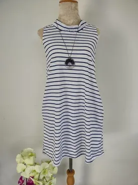 Dress - Bow Tie Neck