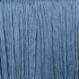 Dusty Blue <br> Cheesecloth Table Runner