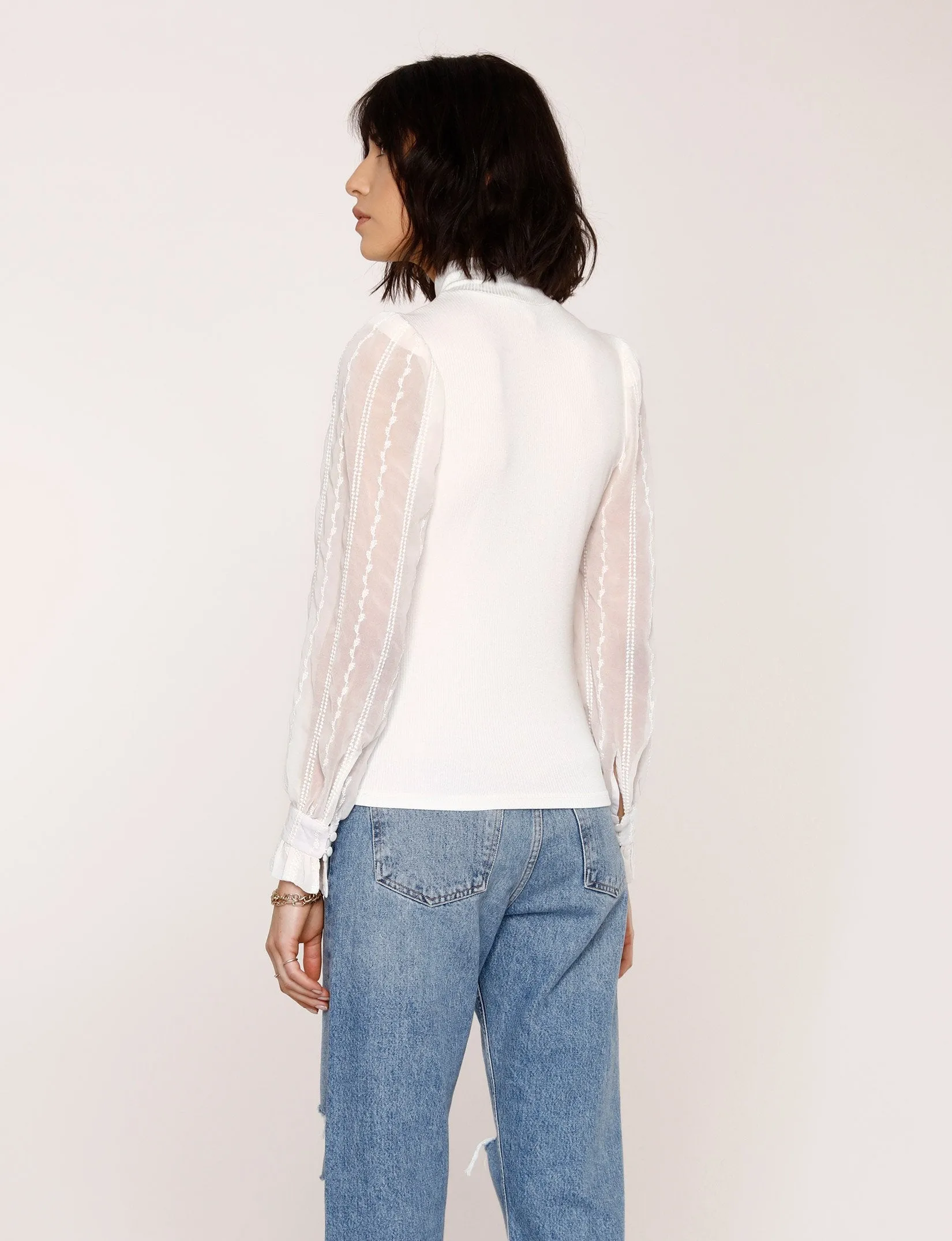 Eggshell Calvin Top