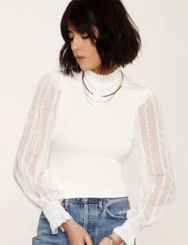 Eggshell Calvin Top