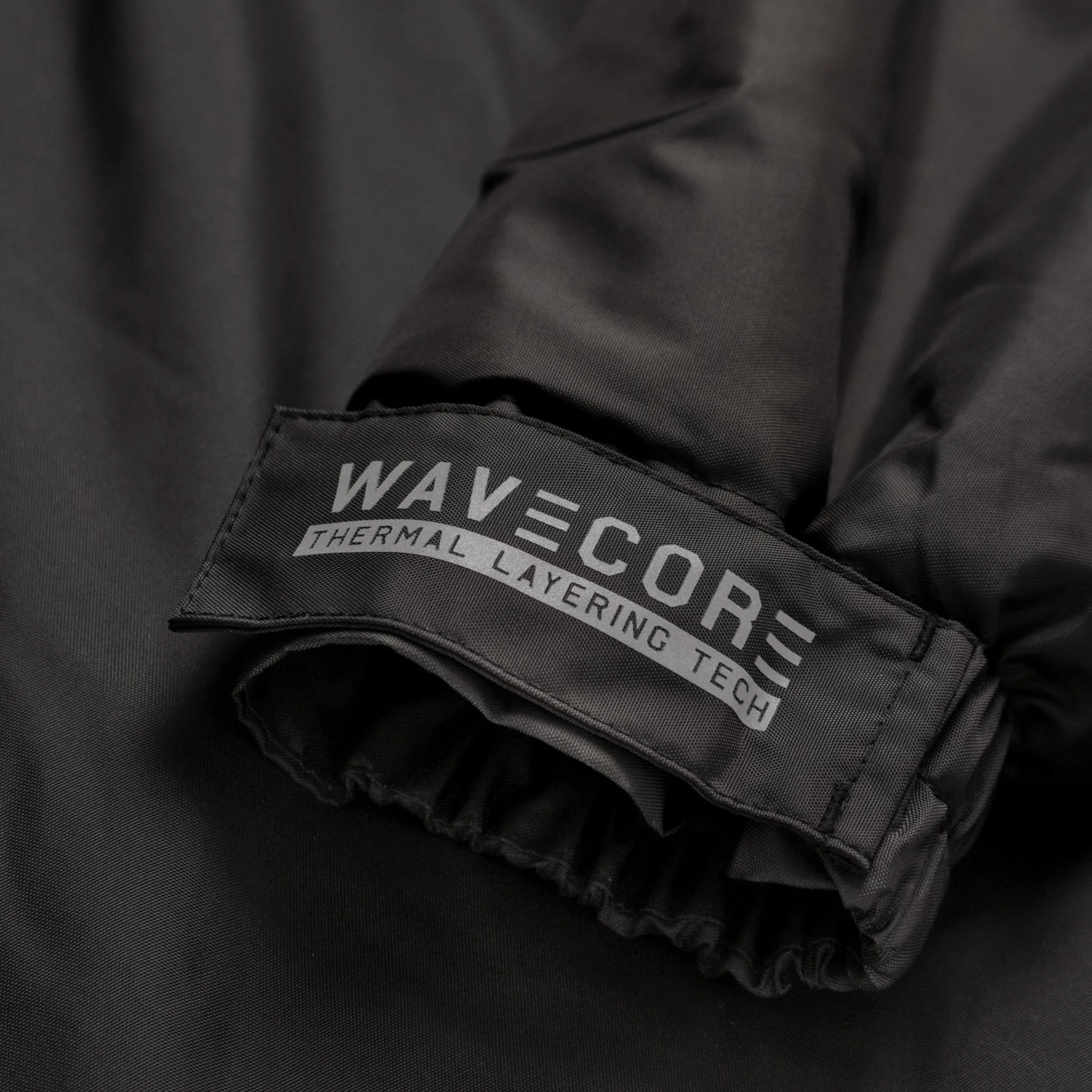 Fleece-Lined Waterproof Changing Robe | Waterproof & Windproof | Unisex | Black & Grey