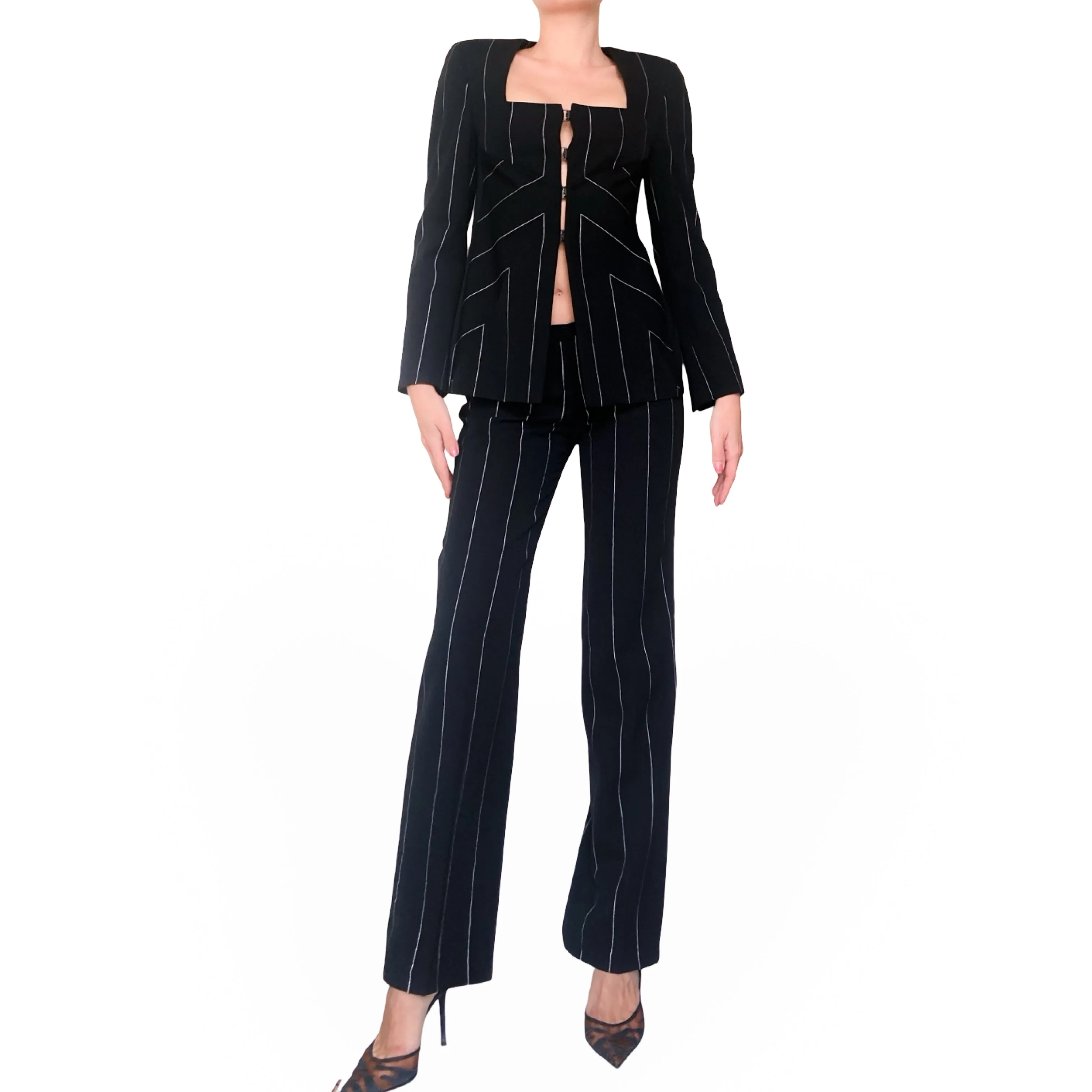Gianni Versace Couture F/W 1998 iconic runway suit