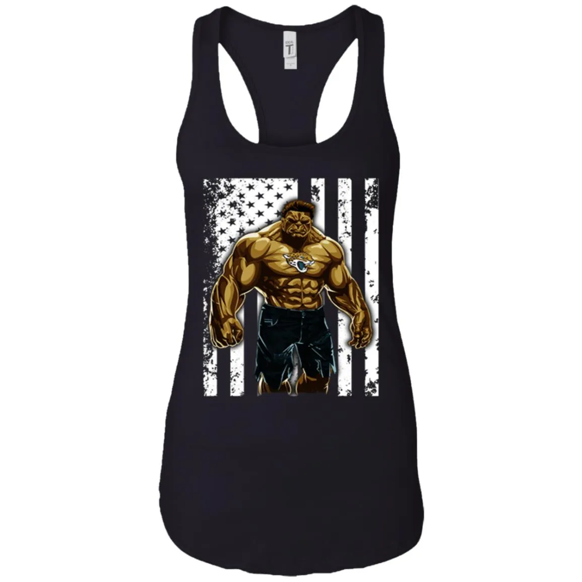 Giants Hulk Jacksonville Jaguars T-shirt Flag Women Tank Top