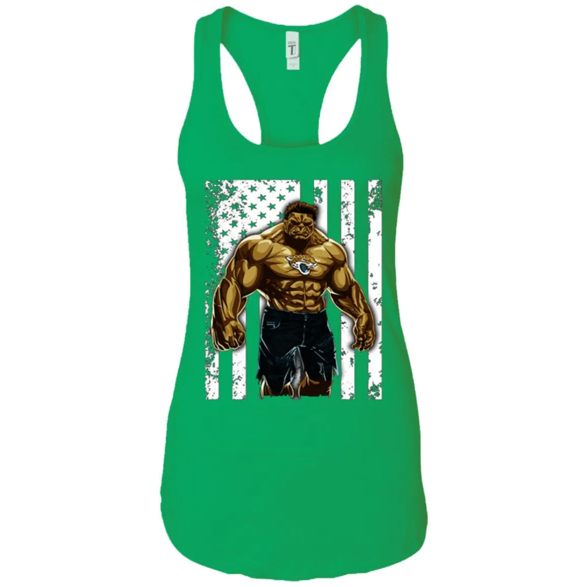 Giants Hulk Jacksonville Jaguars T-shirt Flag Women Tank Top