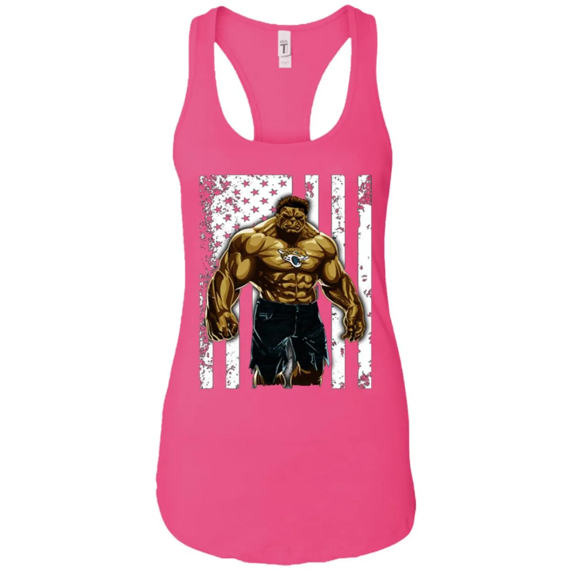 Giants Hulk Jacksonville Jaguars T-shirt Flag Women Tank Top