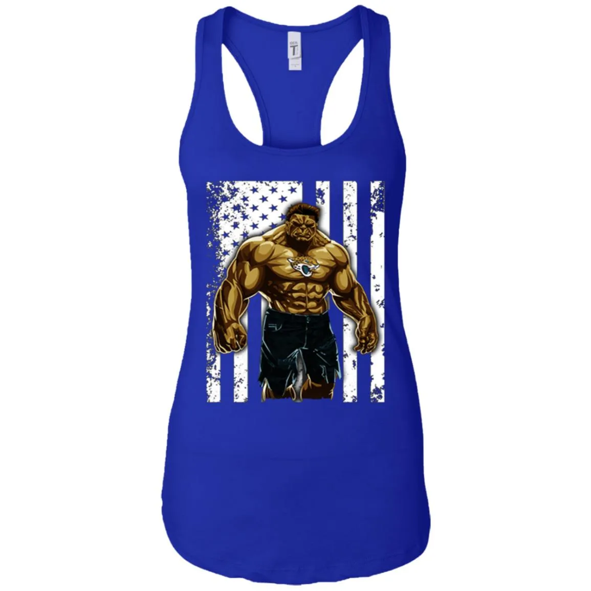 Giants Hulk Jacksonville Jaguars T-shirt Flag Women Tank Top