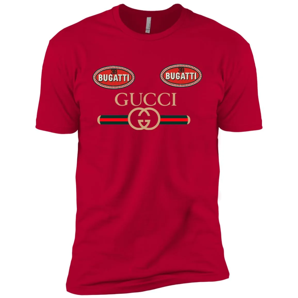 Gucci Dugatti T-shirt Men Short Sleeve T-Shirt
