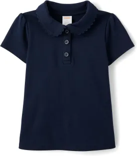Gymboree Girls' and Toddler Short Sleeve Collared Top