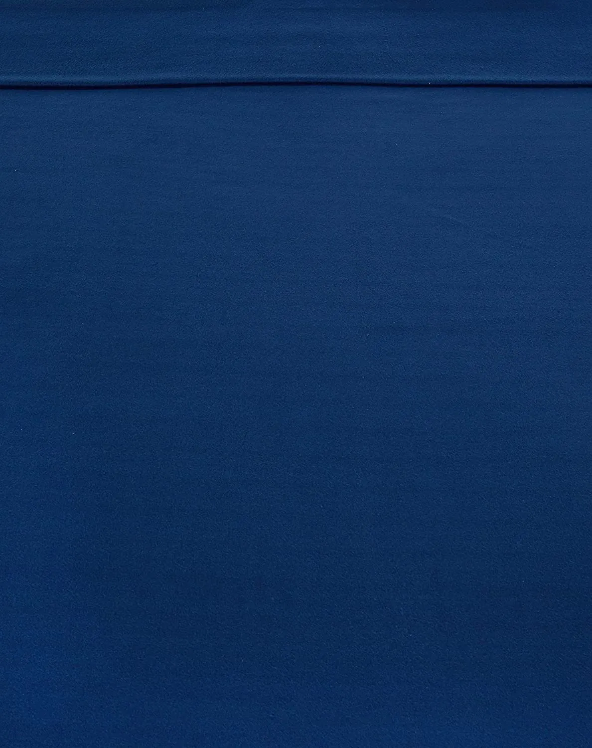 Harbell Home Plain/Solid Warm Single Bed Polar Fleece Blanket Cum Bedsheet. (Navy)