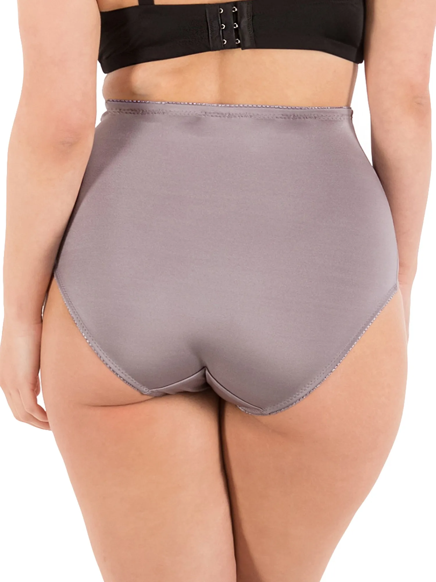 High Waist Full Coverage Brief Tummy Control Girdle Panties (6 Pack)