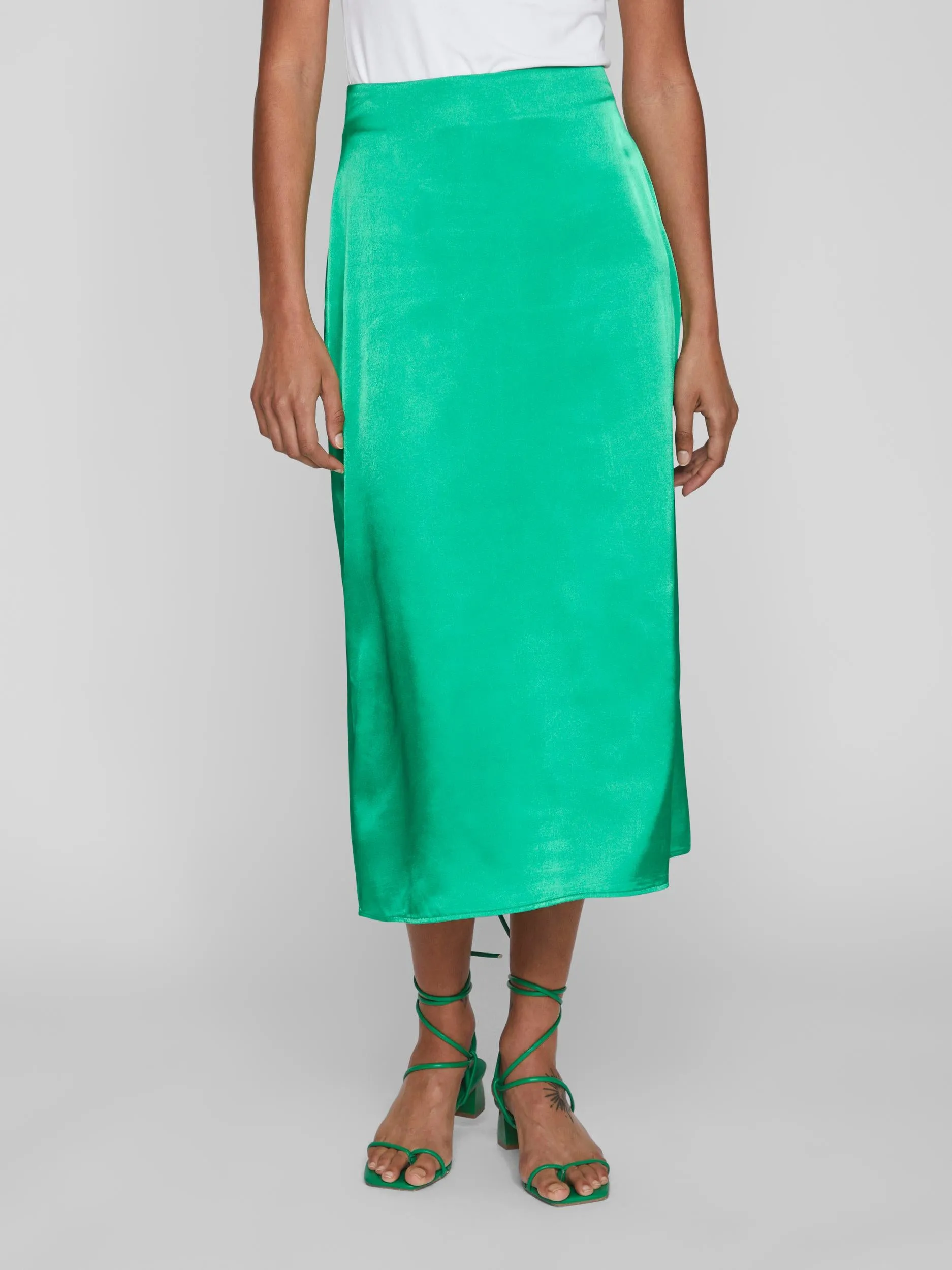 HIMA HIGH WAISTED SKIRT (BRIGHT GREEN)