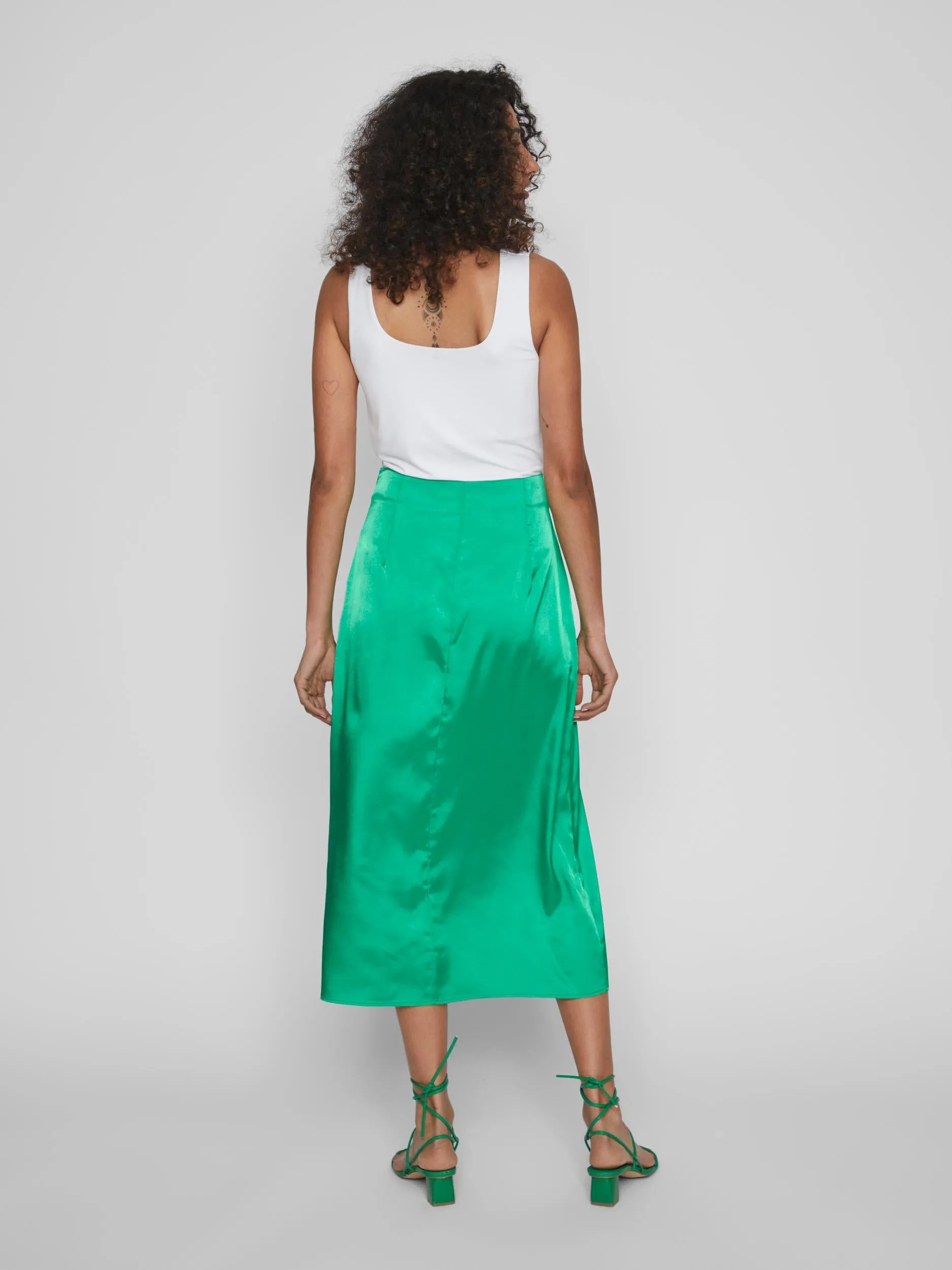 HIMA HIGH WAISTED SKIRT (BRIGHT GREEN)