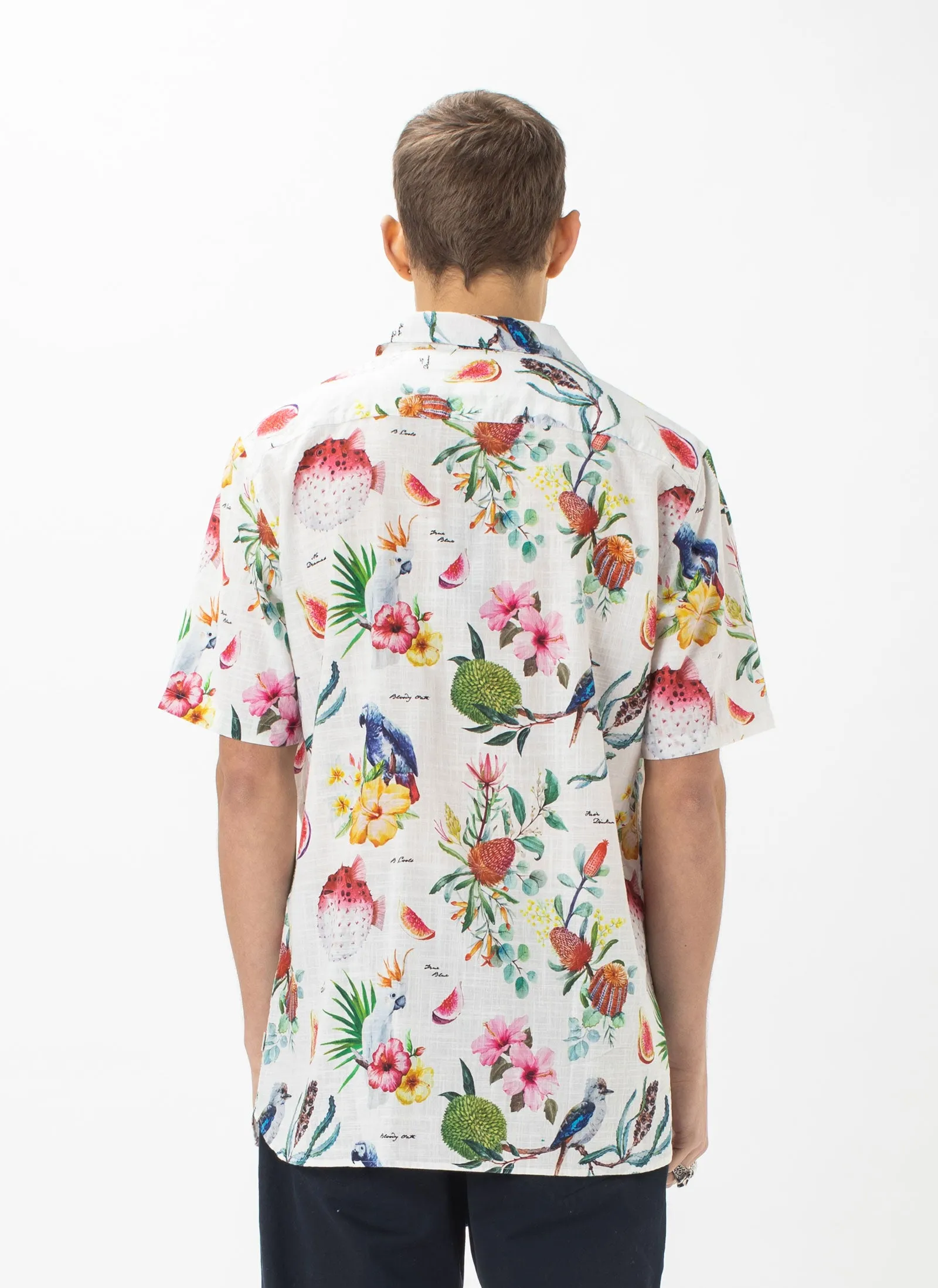 Holiday Shirt True Blue Linen