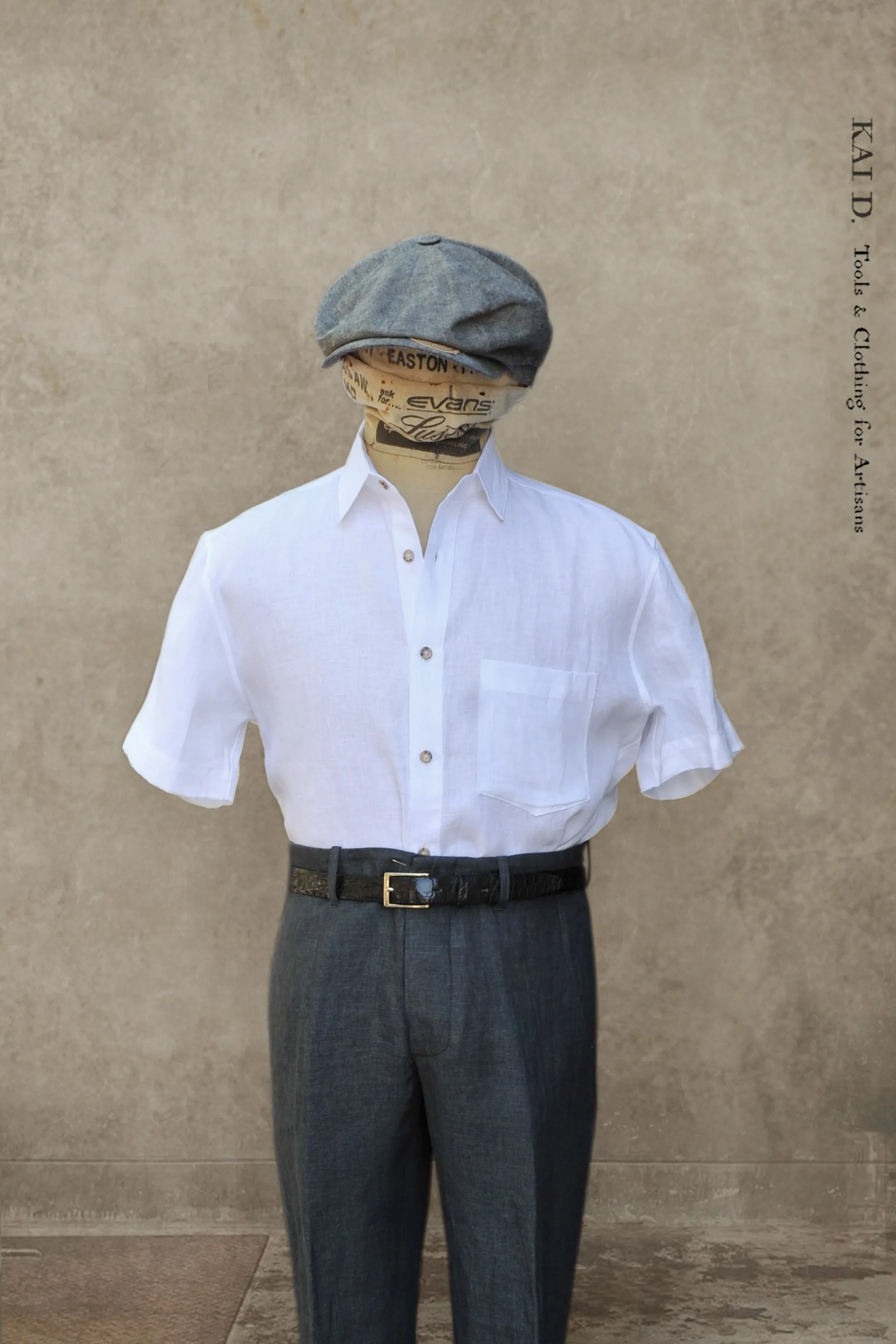 Italian Linen Cassady shirt - S, M, L, XL, XXL