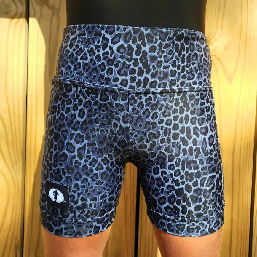 Kids High Waist Funky Pants - Animal Spots
