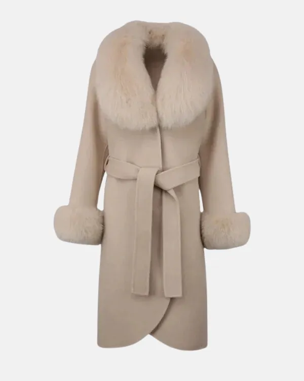 London Cashmere Wrap Coat