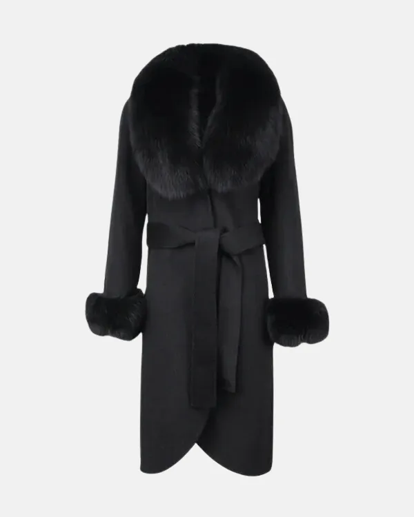London Cashmere Wrap Coat