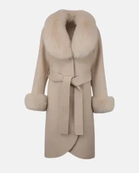 London Cashmere Wrap Coat