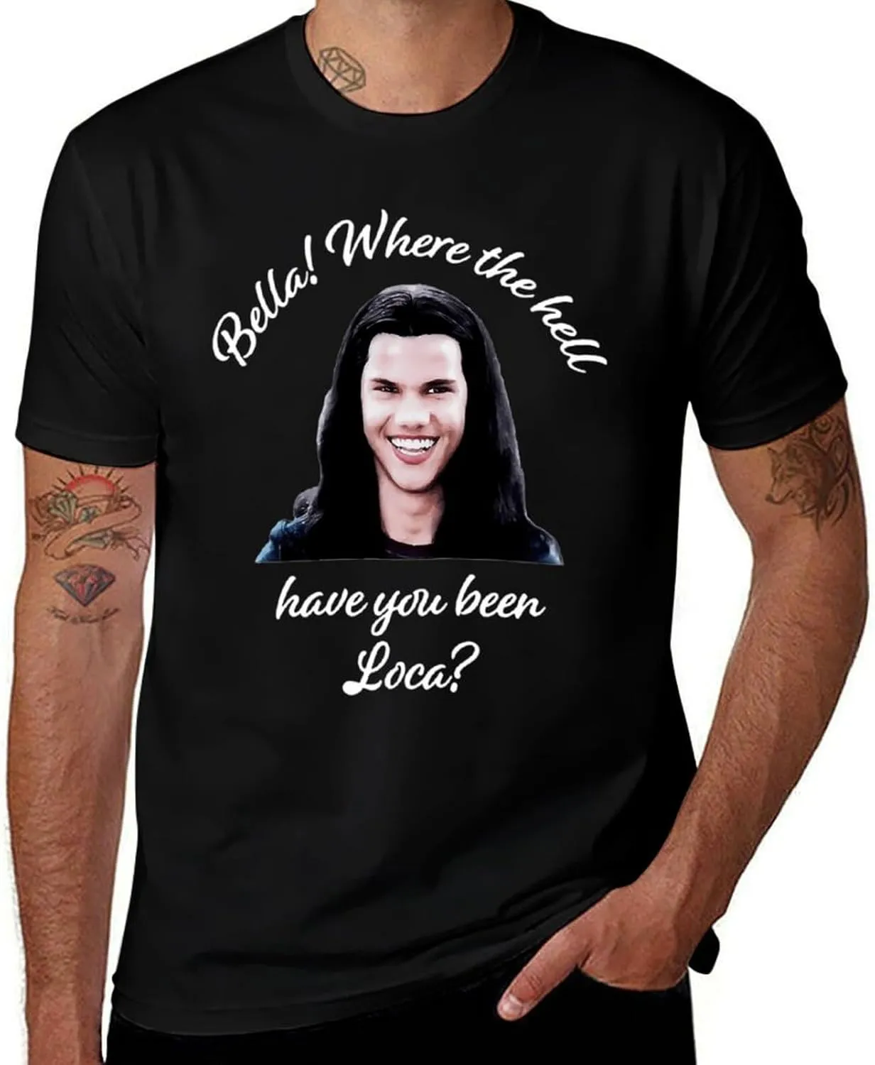 Men Relaxed Fit T-Shirt Crew Neck Short-Sleeve Tees Top