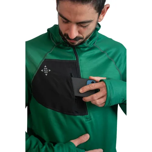 Men's Black Spider Hoody - Small & Medium by NW Alpine