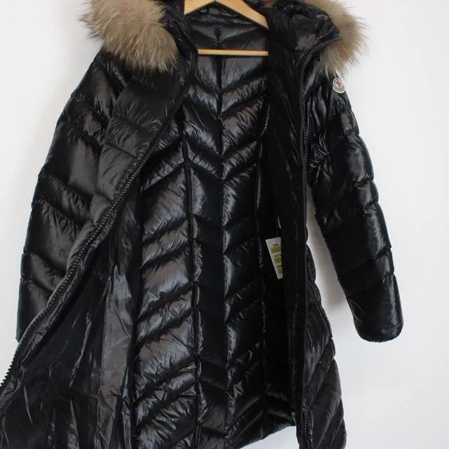 Moncler Fulmar Long Down Jacket Medium