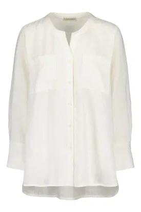 Nauvo Linen Shirt White