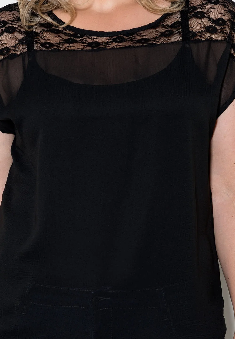 Nikki Chiffon Top