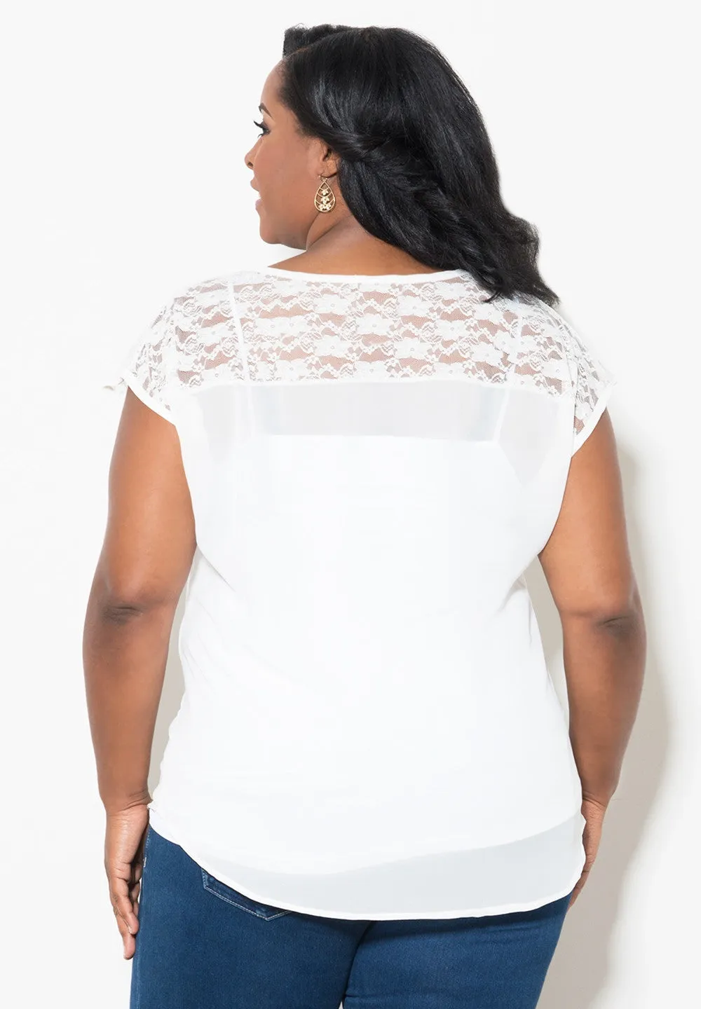 Nikki Chiffon Top