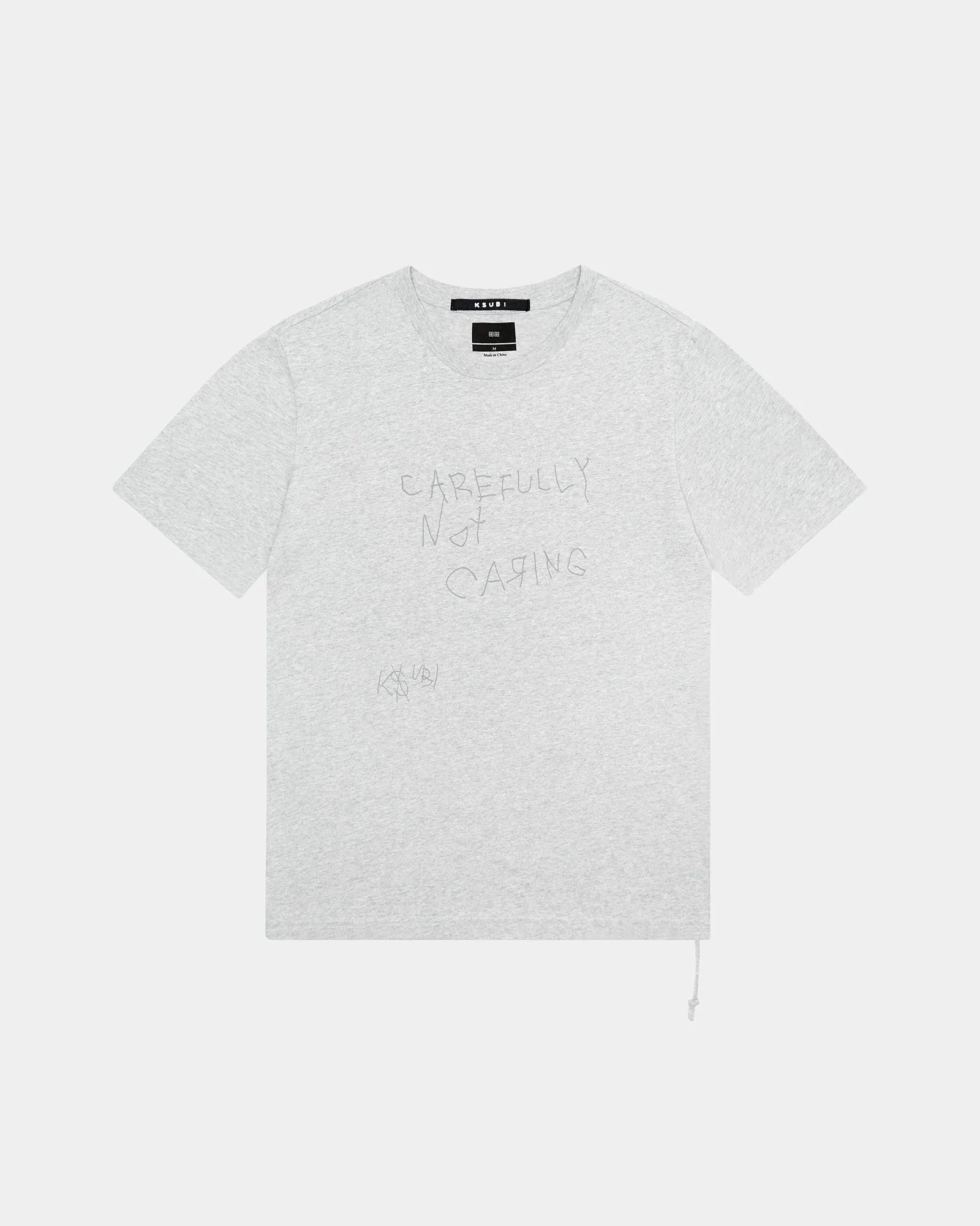 NOT CARING KASH SS GREY MARLE