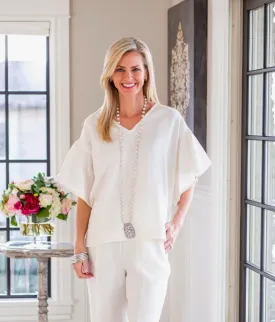 Oversized Linen T Made From European Linen