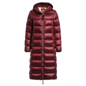 Parajumpers Leah Red Long Down Jacket