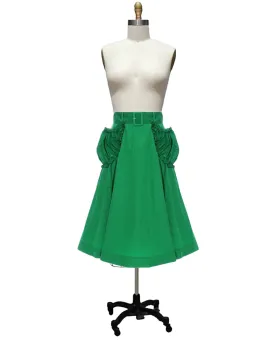 Pocketed- the Ruched Pocket Full Skirt 2 Colors
