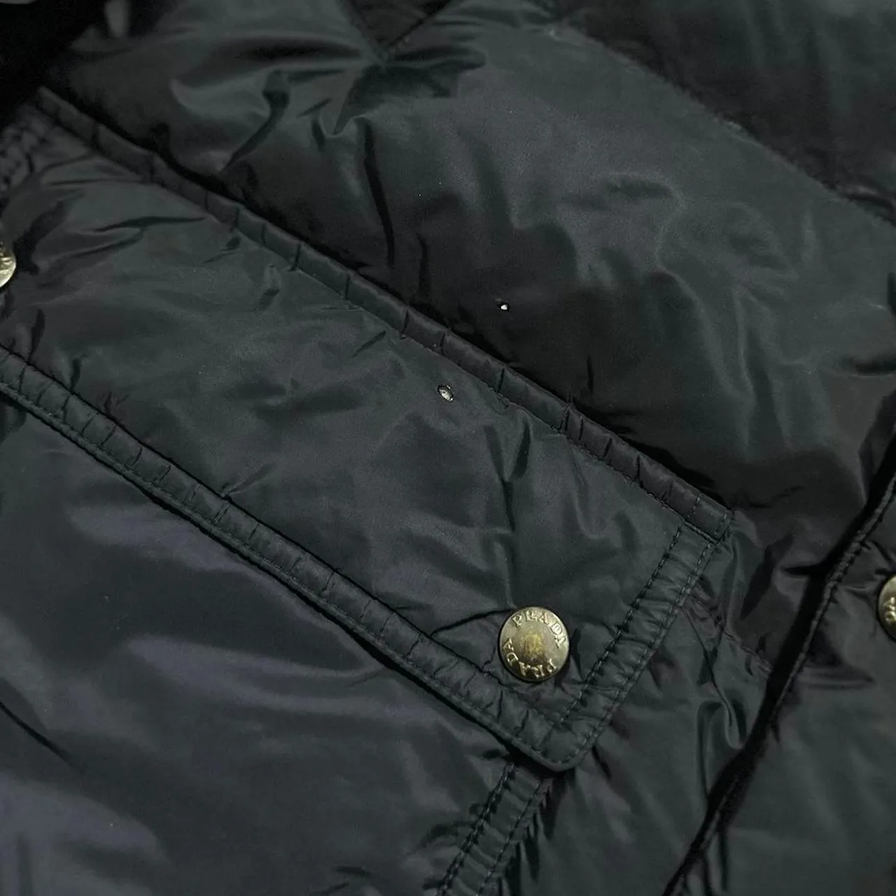 Prada 2014 Long Down Fill Jacket