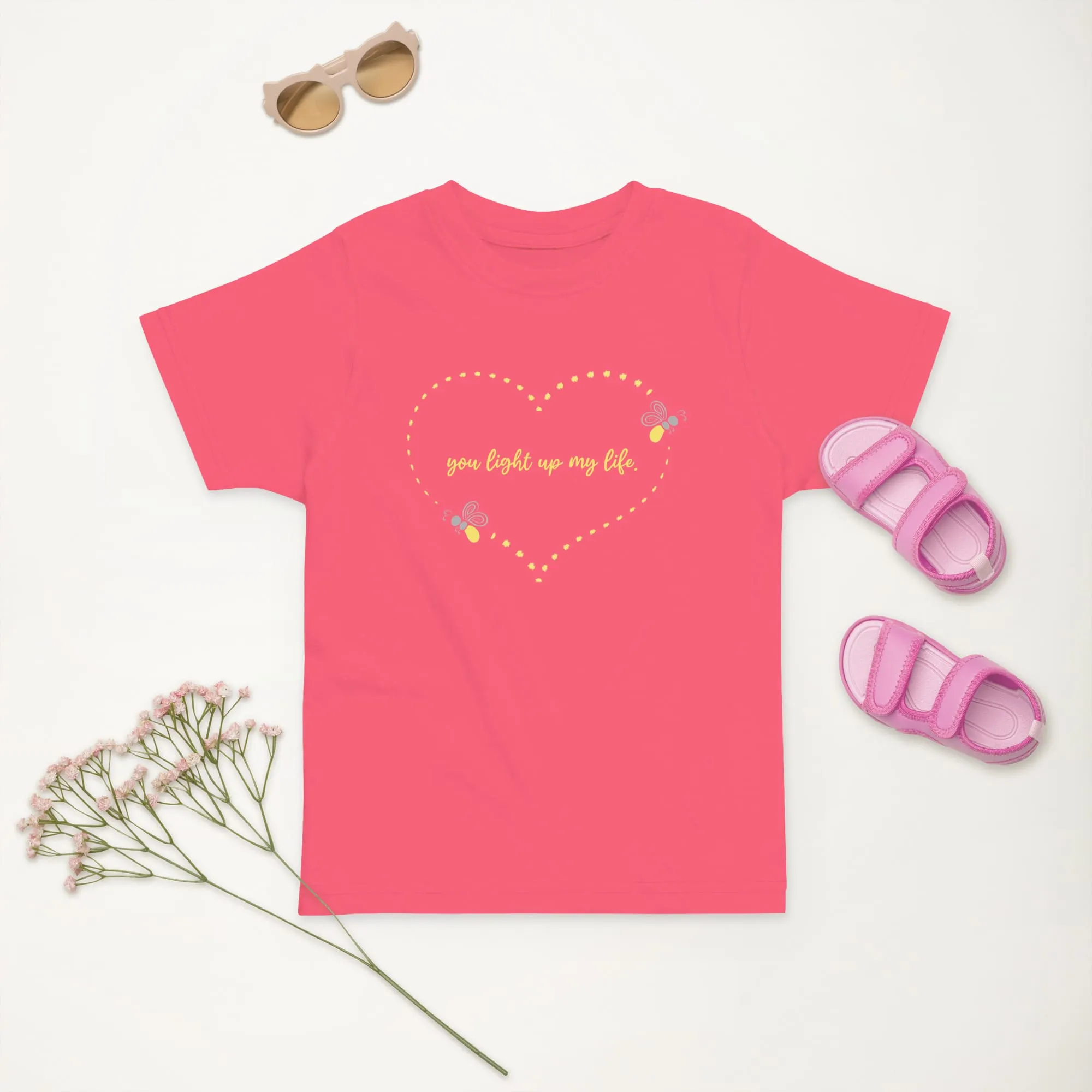 "You Light Up My Life" Firefly T-Shirt for Toddlers